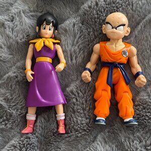 Vintage 2000 Dragon Ball figurines